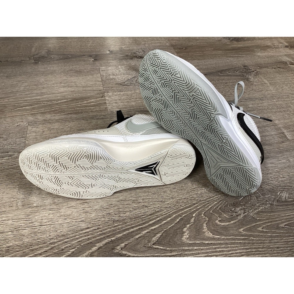 Nike Ja 1 Light Smoke Grey Basketball Sneakers Mens 6.5 DR8785-100 White Gray - Picture 11 of 12